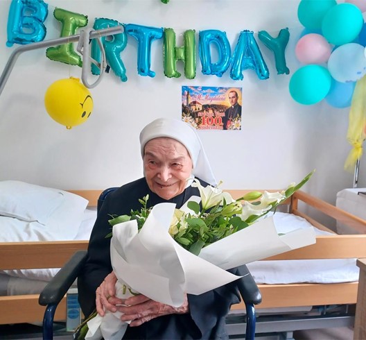 Nećakinja bl. Alojzija Stepinca s. M. Magdalena Mrzljak proslavila 100. rođendan